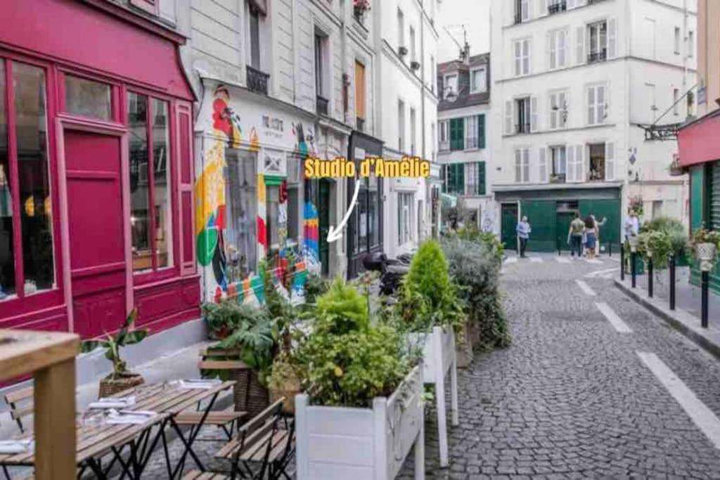 Amelie Poulain Studio In Heart Of Montmartre パリ エクステリア 写真